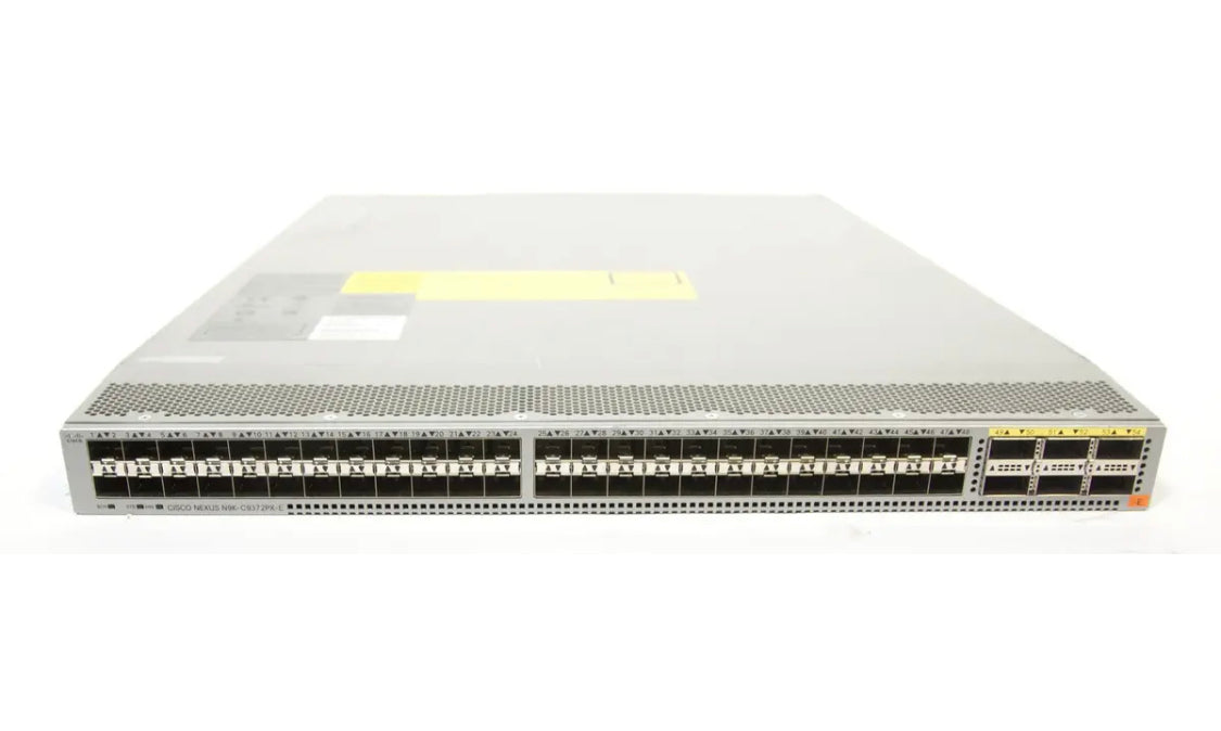 Cisco N9K-C9372PX-E 48p 10G SFP+ и 6p 40G QSFP+ улучшенный малый форм-фактор