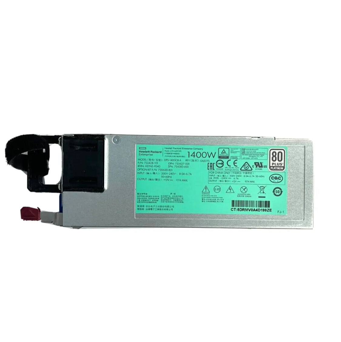 HPE 733428-01 1400 W DPS-1400CB A-NETZTEIL