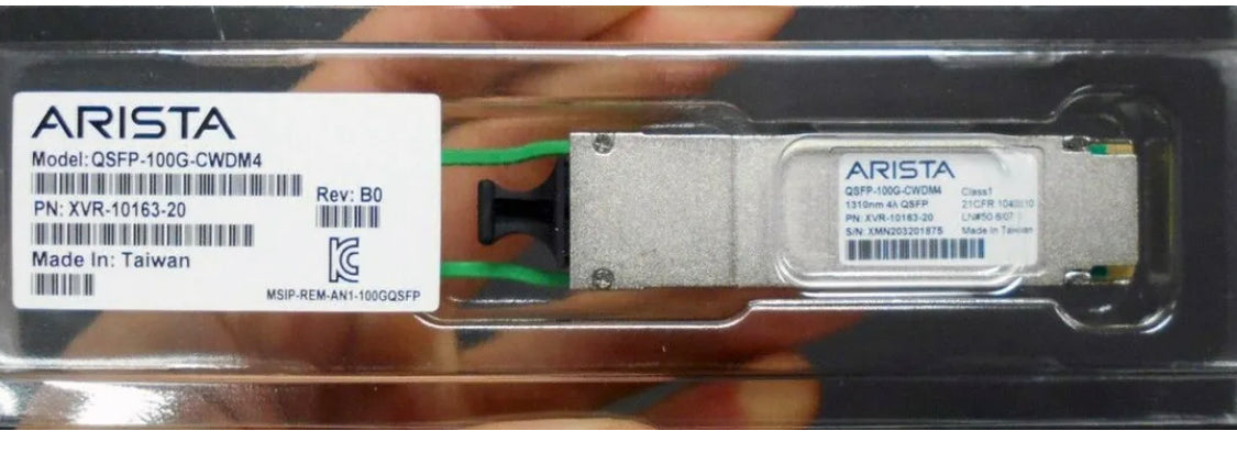 ARISTA XVR-10163-20, QSFP-100G-CWDM4 optisches Transceiver-Modul