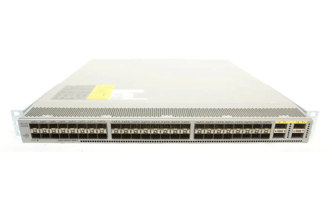 Коммутатор Cisco Nexus N3K-C3064PQ-10GX 3064-E, 48 портов SFP+, 4 QSFP+