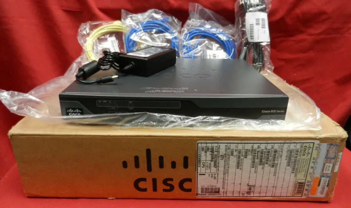 Cisco C881W-A-K9 Wireless LAN Integrated Services Security Router NEUER OFFENER VERPACKUNG