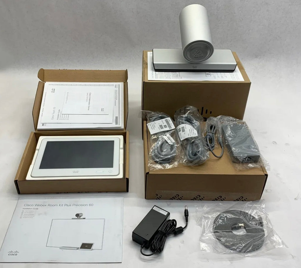 Cisco CS-TOUCH10 Touchscreen + CTS-CAM-P60 TTC8-07 Telepräsenzkamera Neu