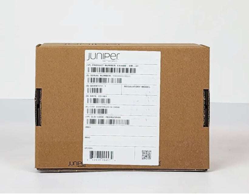 Factory Sealed Juniper EX4400-EM-4Y 4x25G SFP28 Extension Module for EX4400