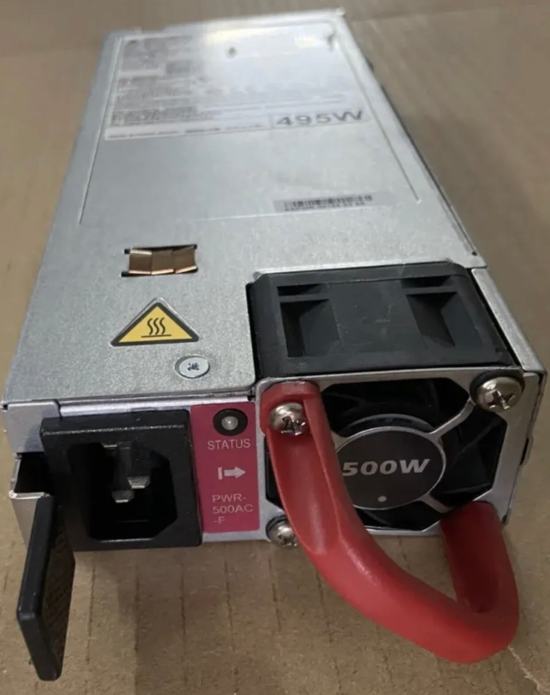 Arista PWR-500AC-F Netzteil für 7050X 7280 Switches (Luftstrom von vorne nach hinten)