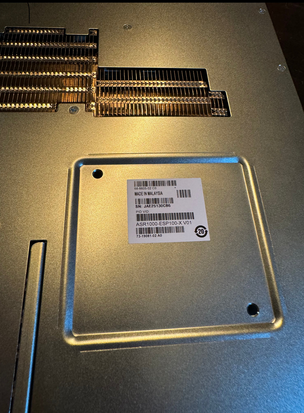 CISCO ASR1000-ESP100-X For ASR1006-X ASR1013 Chassis