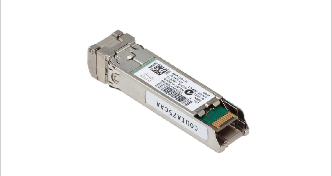 Cisco 10GBase-LR SFP-Modul, SFP-10G-LR, generalüberholt, Original