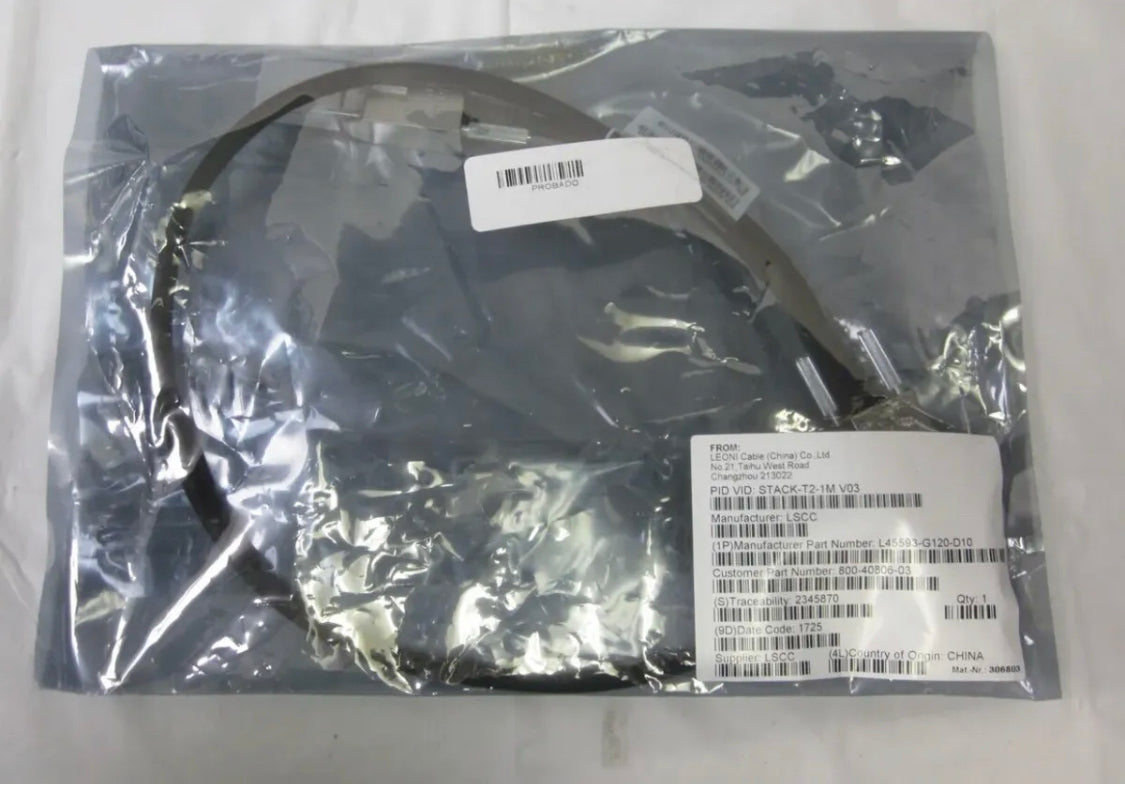 NEUES STACK-T2-1M – Cisco Stackwise 1M Typ 2 Stacking-Kabel für 3650 C3650