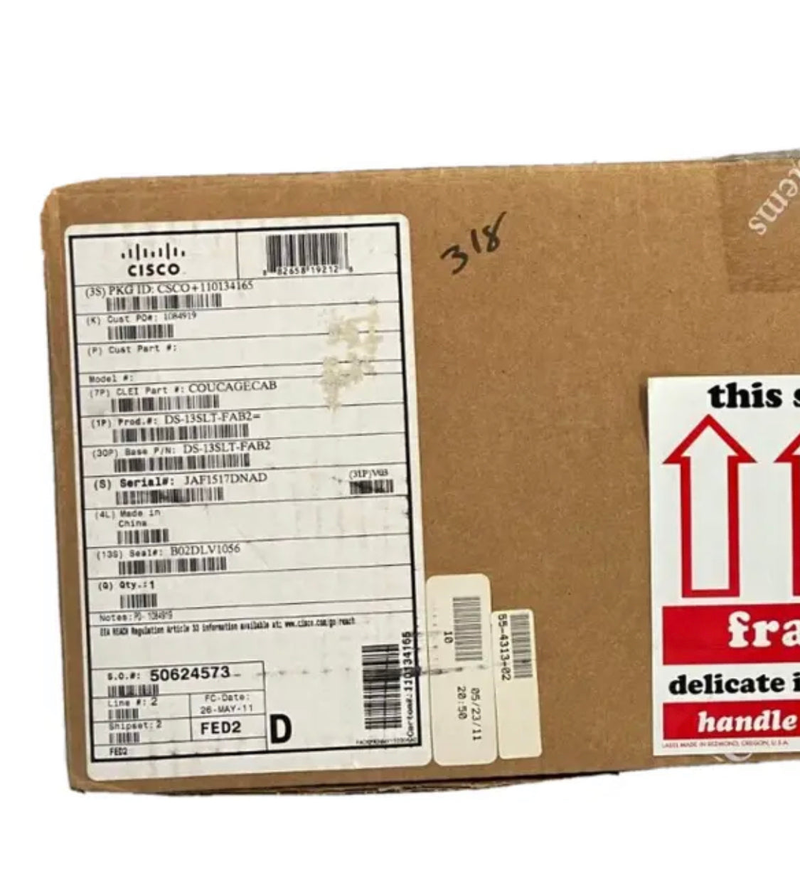 CISCO DS-13SLT-FAB2 FABRIC2 CROSSBAR SCHALTMODUL