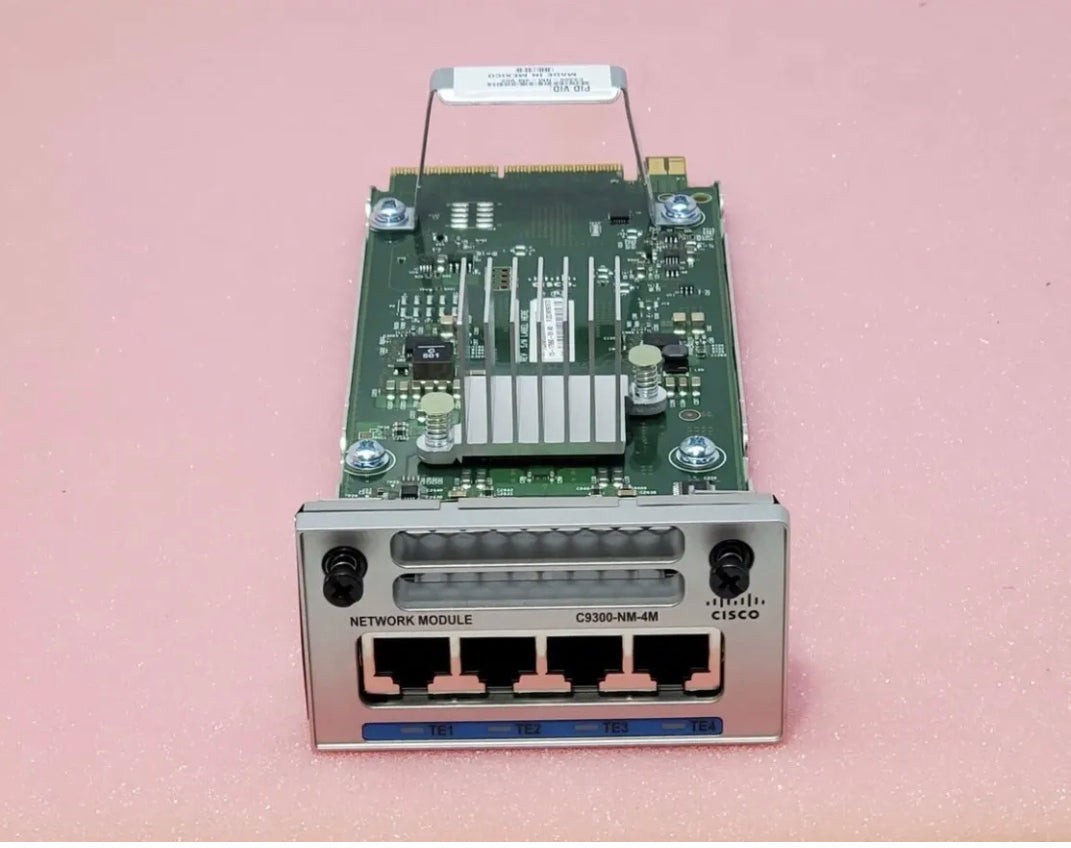 Сетевой модуль Cisco C9300-NM-4M C9300 4 x 10G/mGig