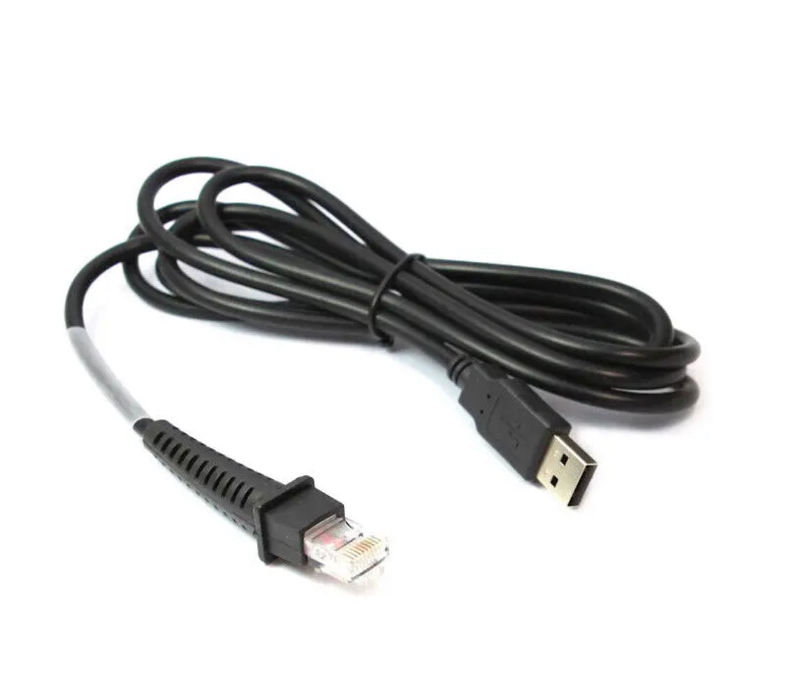 USB 2.0 Laser-Barcode-Scanner, tragbarer Barcode für POS-Inventurcomputer