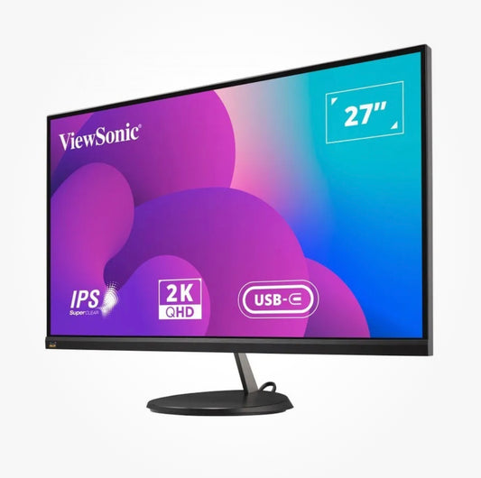 ViewSonic 27-дюймовый светодиодный монитор 2K QHD 2560x1440 VX2785-2K-MHDU