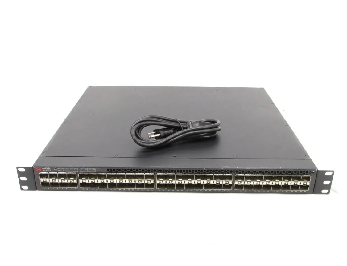 Brocade ICX6650-32-E-ADV 32-Port SFP+ Switch ICX6650 getestet