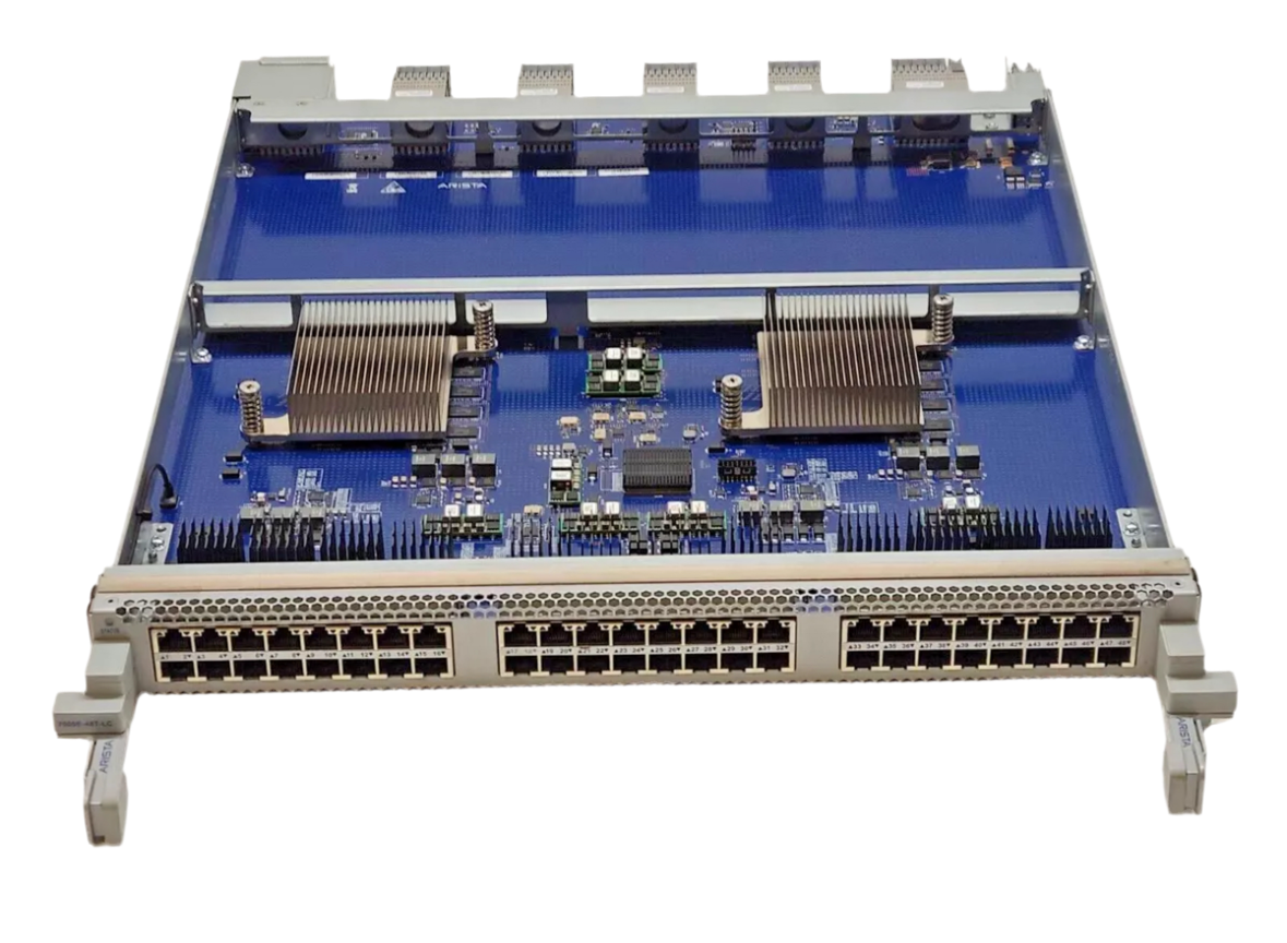 Arista DCS-7500E-48T-LC 48 port 1/10GbE SFP+ wire-speed line card Enhanced For DCS-7504 / DCS-7508