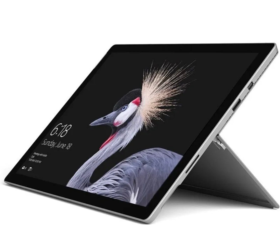 Microsoft Surface Pro 5 1796 12,3 дюйма i5-7300U 8 ГБ ОЗУ 256 ГБ твердотельный накопитель Win. 10 Pro — ХОРОШЕЕ