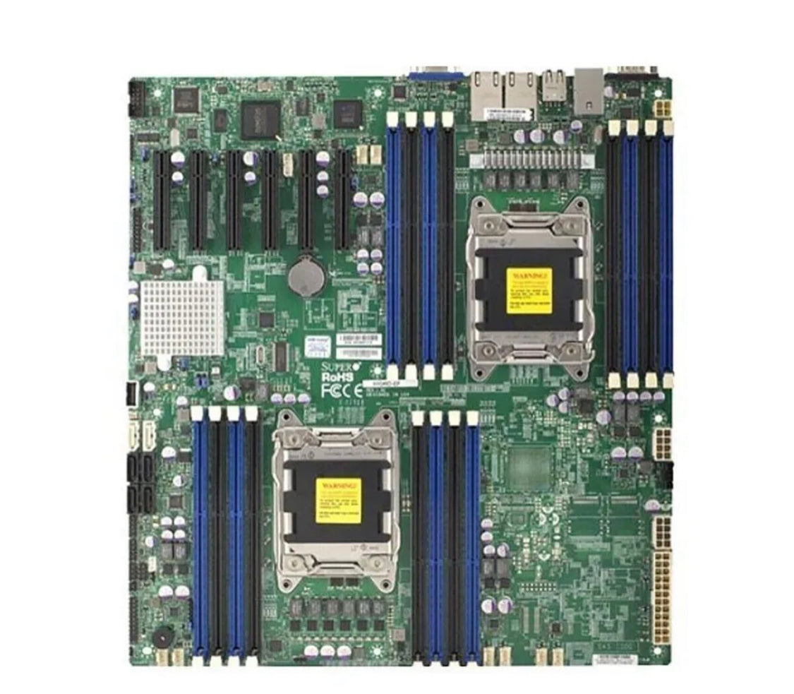 Supermicro X9DRD-EF E-ATX LGA 2011 Intel DDR3 Motherboard mit 2x E5-26xx No HS