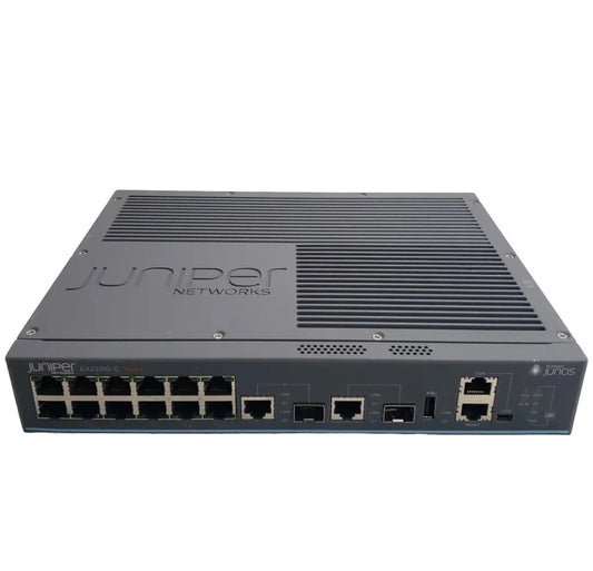 Juniper EX2200-C-12P-2G Kompakter verwalteter 12-Port-Switch