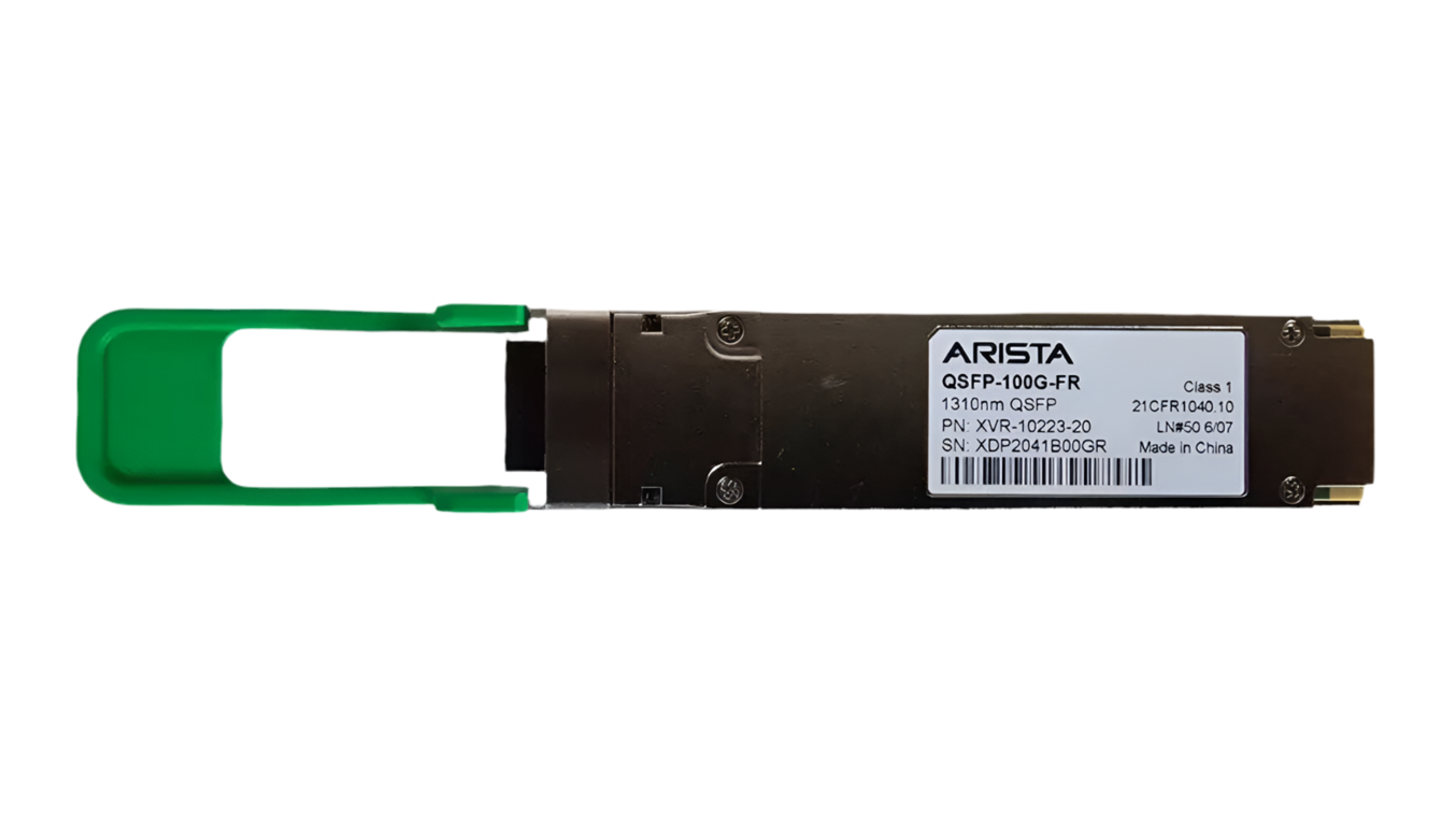 Arista XVR-10223-20 QSFP-100G-FR 100GBASE-FR QSFP to 2km duplex SMF