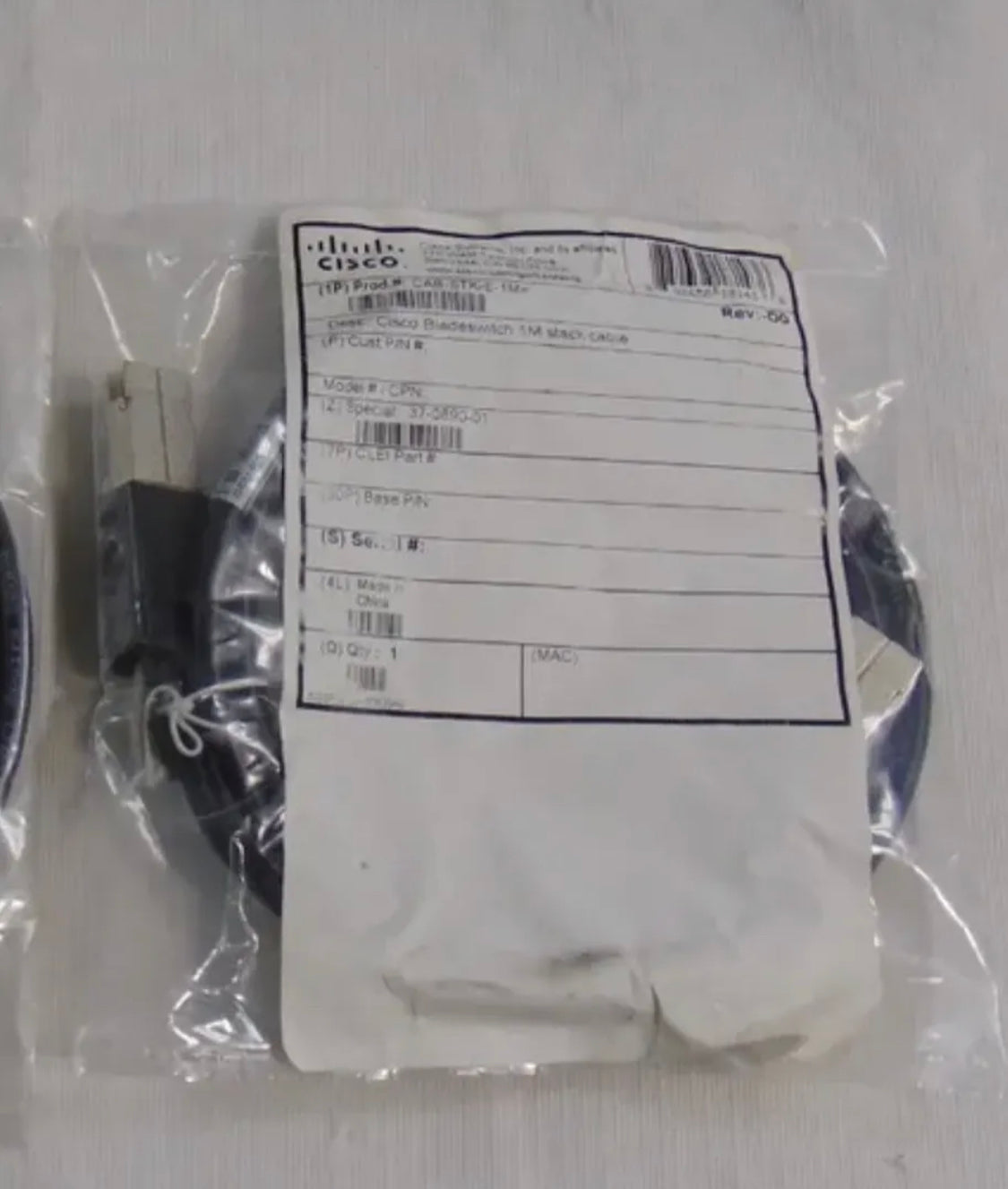 Cisco CAB-STK-E-1M FlexStack Stacking-Kabel für Catalyst 2960-Serie, neu versiegelt