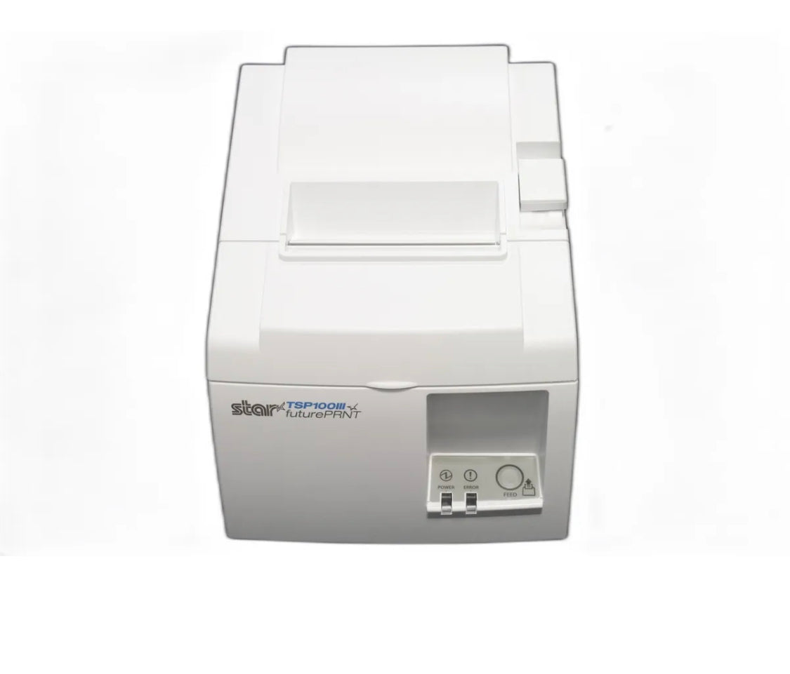НОВЫЙ чековый принтер Star Micronics TSP143IIIU TSP100 с прямой термопечатью USB - белый
