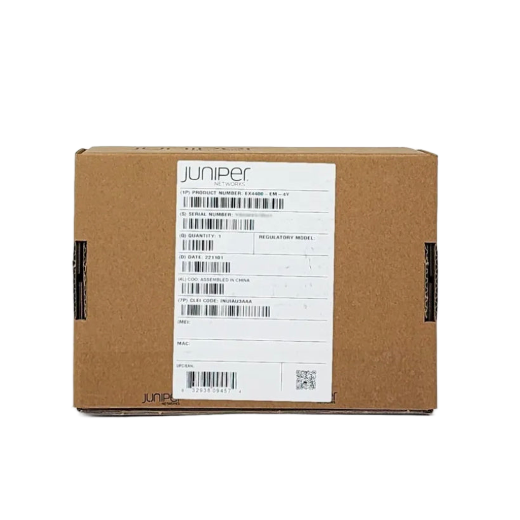 Factory Sealed Juniper EX4400-EM-4Y 4x25G SFP28 Extension Module for EX4400