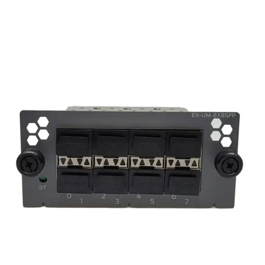 8-портовый модуль коммутатора Juniper EX-UM-8X8SFP серии EX4300