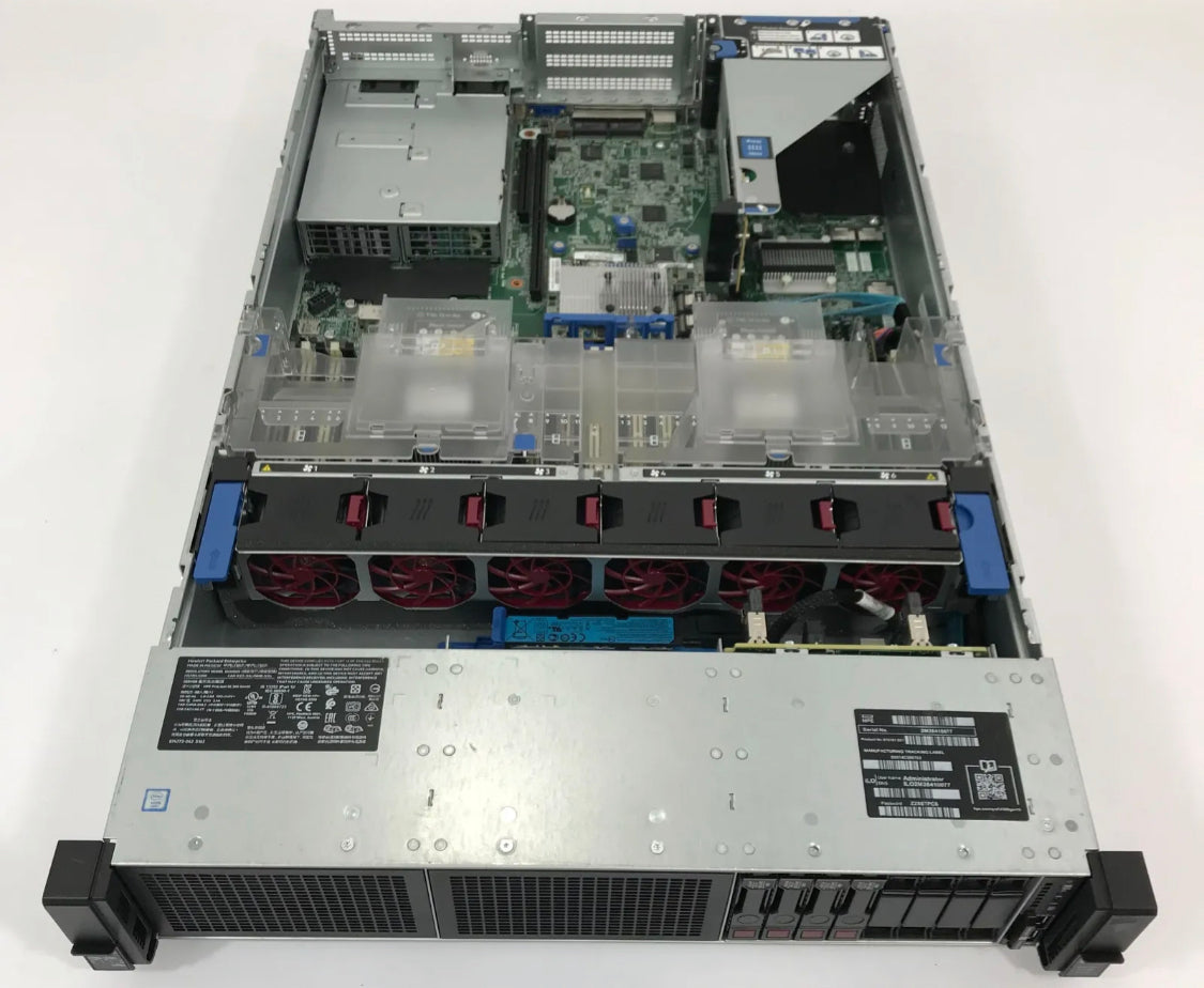 HPE ProLiant DL380 Gen 10, 2x Xeon 5115 2.4GHz, 64 GB RAM, 4 TB SSD - Used