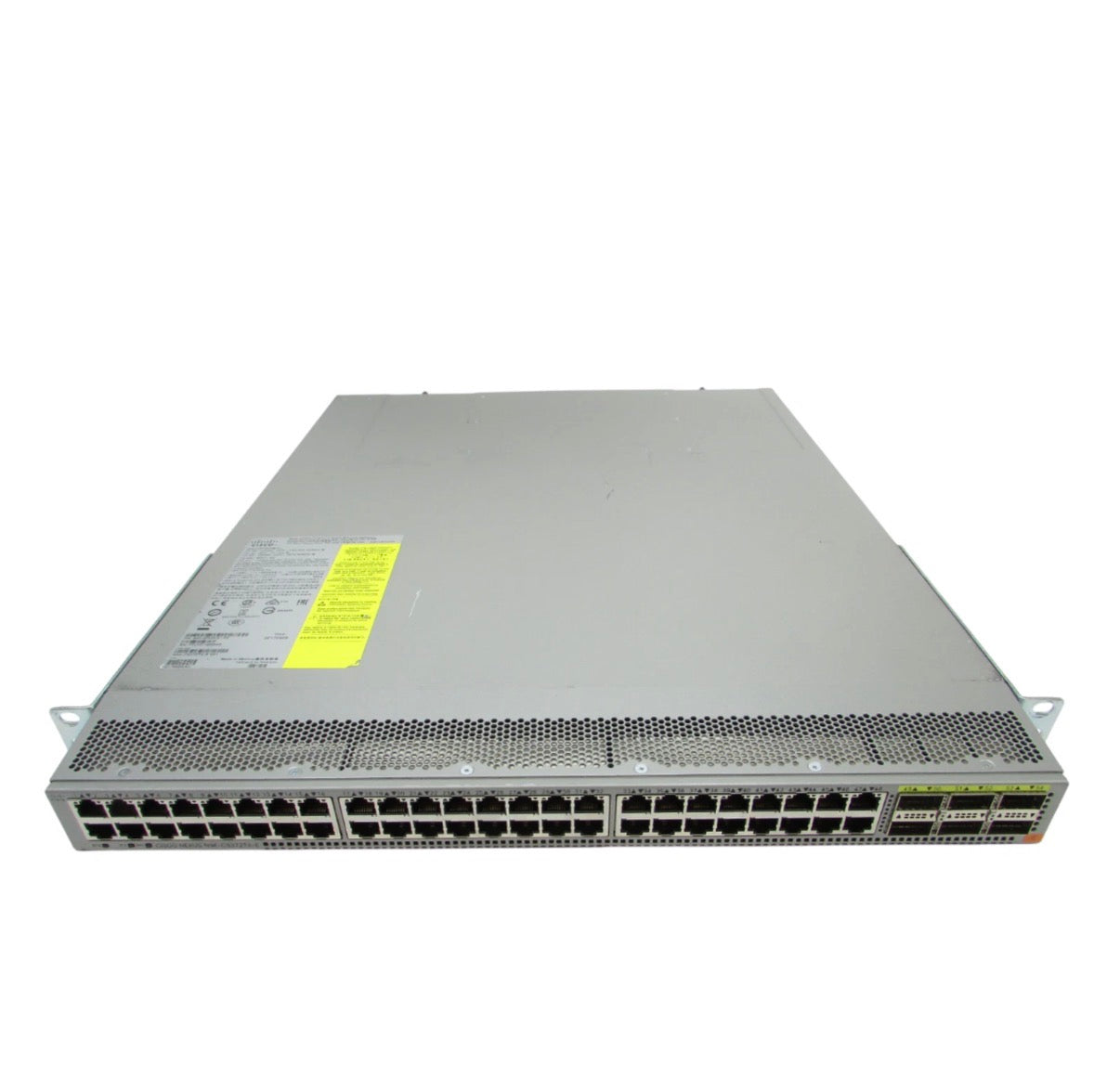 Cisco N9K-C9372TX-E V01 48x 100M/1/10G-T & 6x 40G QSFP+ Ethernet Switch