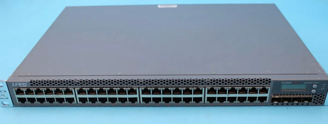 Juniper Networks EX3300-48P 48-Port PoE+ 4x SFP+ Network Switch