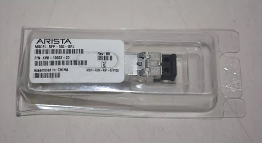 SFP-10G-SRL Arista 10GBASE-SRL SFP+ 850nm 100m Transceiver