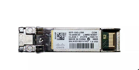 Cisco SFP-10G-LRM SFP+ 1310nm MMF Transceiver Module 10-2456-03