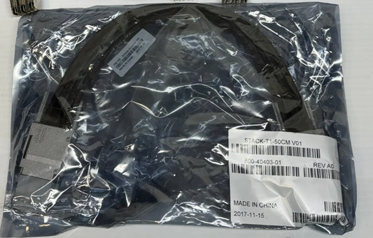 NEW GENUINE CISCO STACK-T1-50CM (800-40403-01) V01 StackWise 50CM Stacking Cable