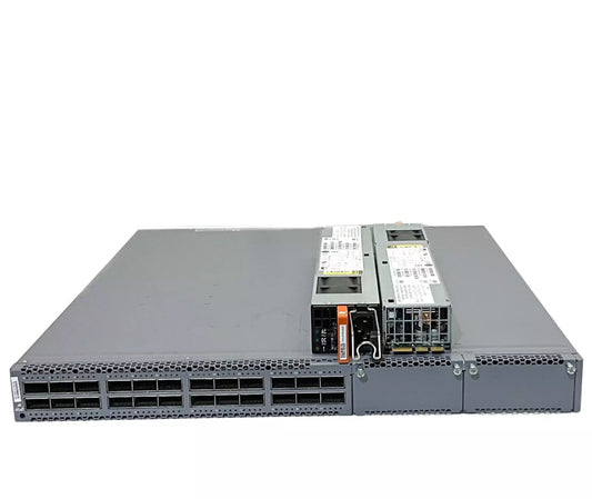 Juniper QFX5100-24Q-3AFO 24 QSFP ports, with 2 expansion slots and Front to Back Airflow