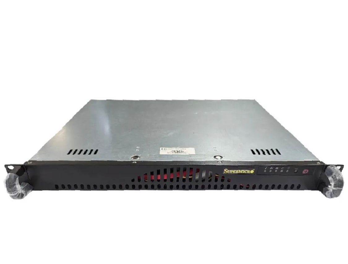 Supermicro CSE-512L-200B 1U 2 Bay Server Chassis ATX 3.5in 200W Power Supply