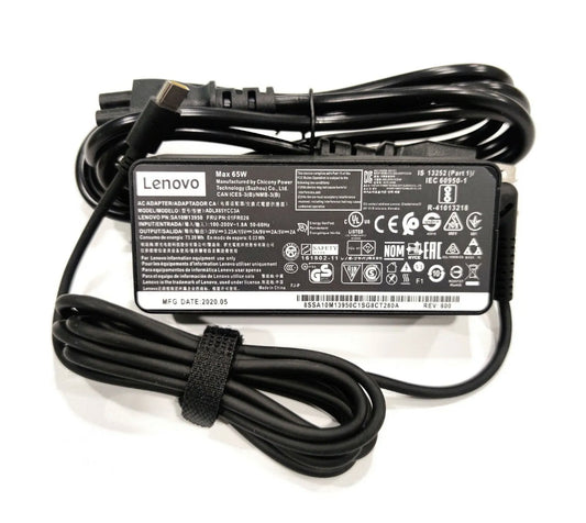 OEM Lenovo 65W USB-C Type-C Laptop Charger Power Supply Adapter ADLX65YLC3A