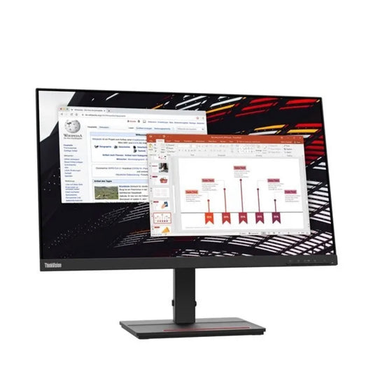 New Lenovo ThinkVision S24e-20 23.8" Full HD WLED LCD Monitor 60Hz16:9