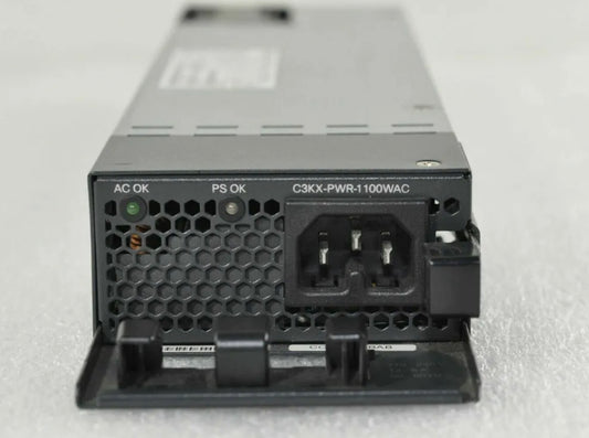 Genuine Cisco C3KX-PWR-1100WAC AC Power Supply 1100W for 3560x 3750x