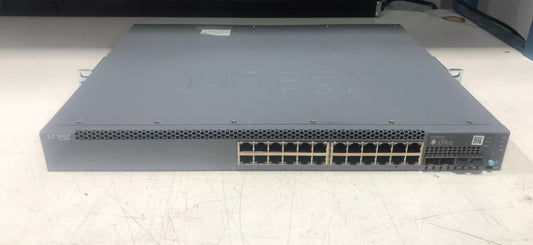 Juniper Networks EX3400-24P 24-Port Gigabit PoE Switch with dual PSU