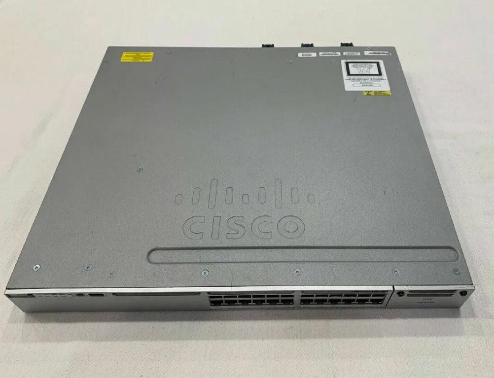 Cisco Catalyst WS-C3850-24T-E Switch 24 Port Gigabit  350W