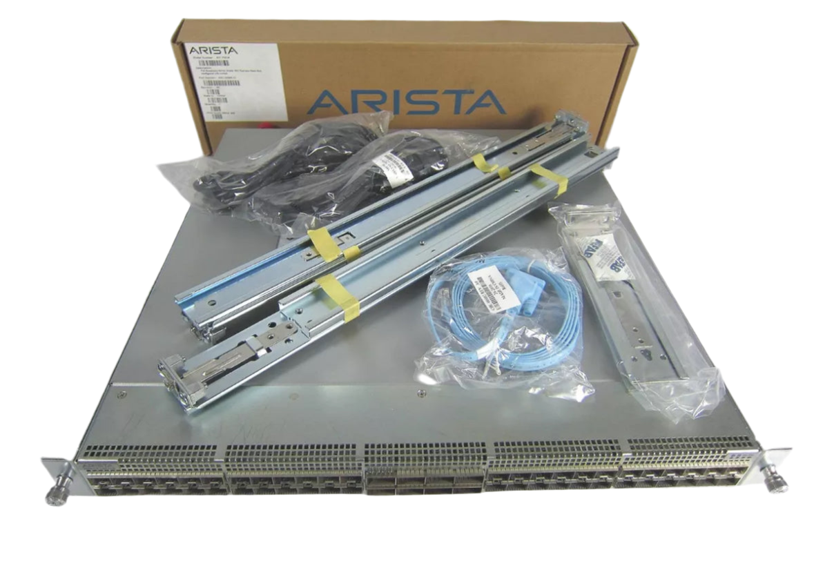 Arista DCS-7050SX3-48YC8-F 7050X3, 48x25GbE SFP & 8x100GbE QSFP100+Rail KIT