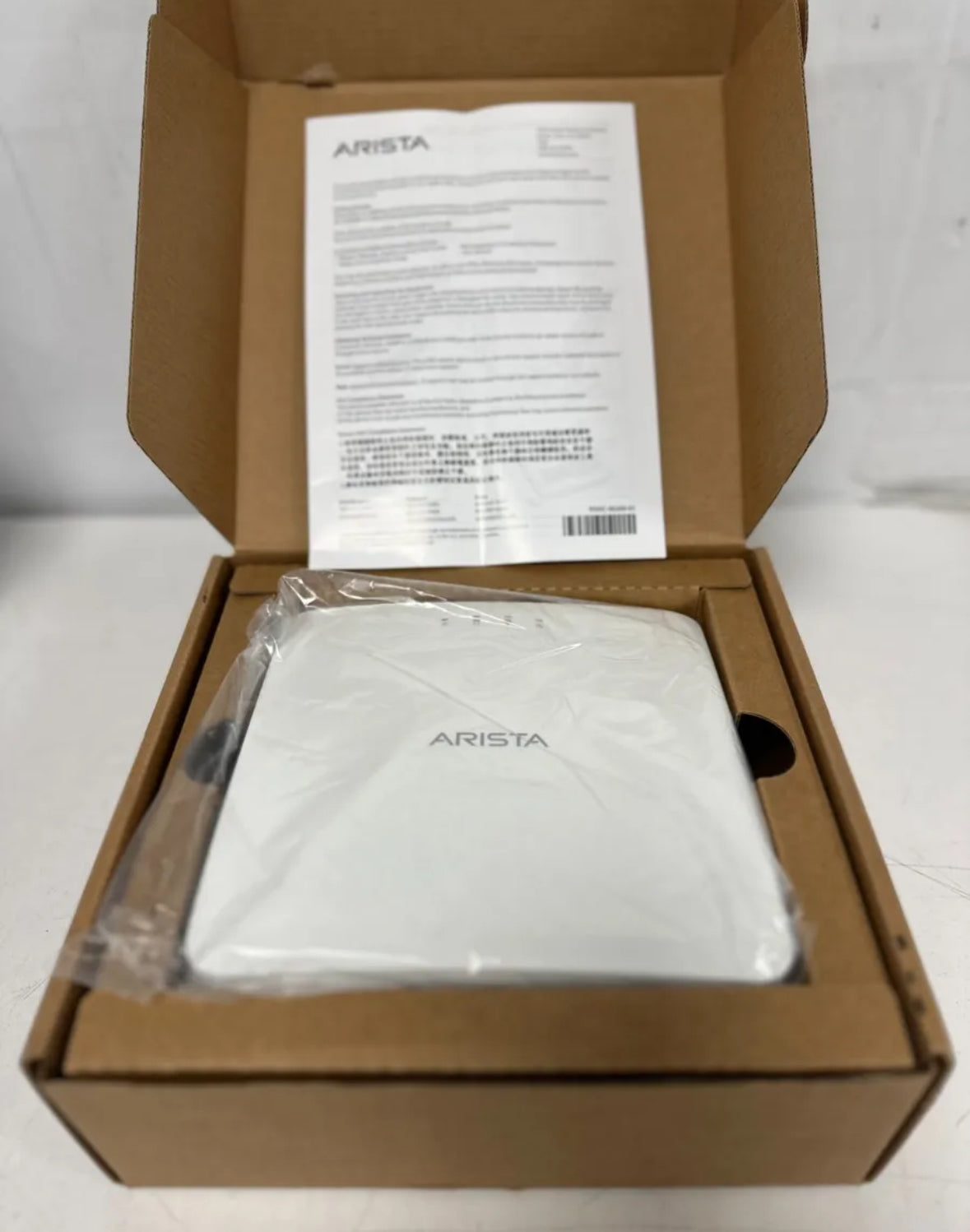 New Arista AP-C200P 2x2 Dual-Radio 802.11az WiFi-6 Indoor Wireless Access Point