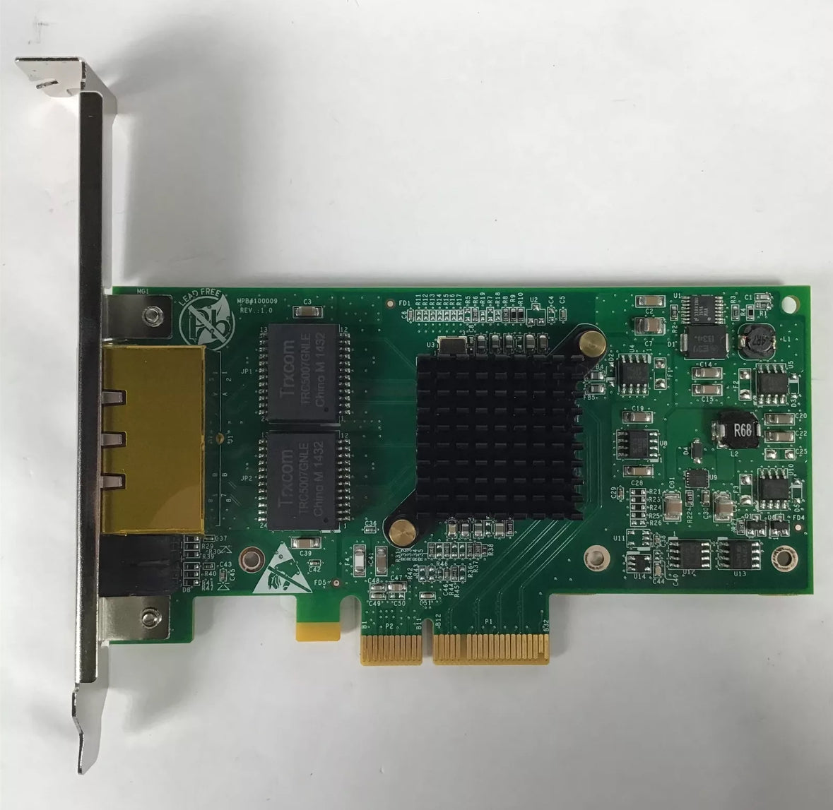 Dell GDDMR Silicom PE2G2I35 Dual Port Gigabit Ethernet PCIe Adapter Card