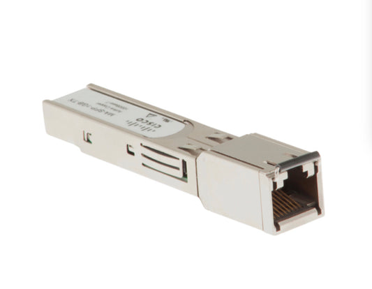 Cisco Meraki 1000Base-TX SFP Transceiver, , MA-SFP-1GB-TX, Refurbished, Original