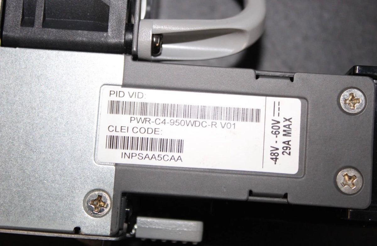 Cisco PWR-C4-950WDC-R Catalyst 9500/9400 950W AC Power Supply