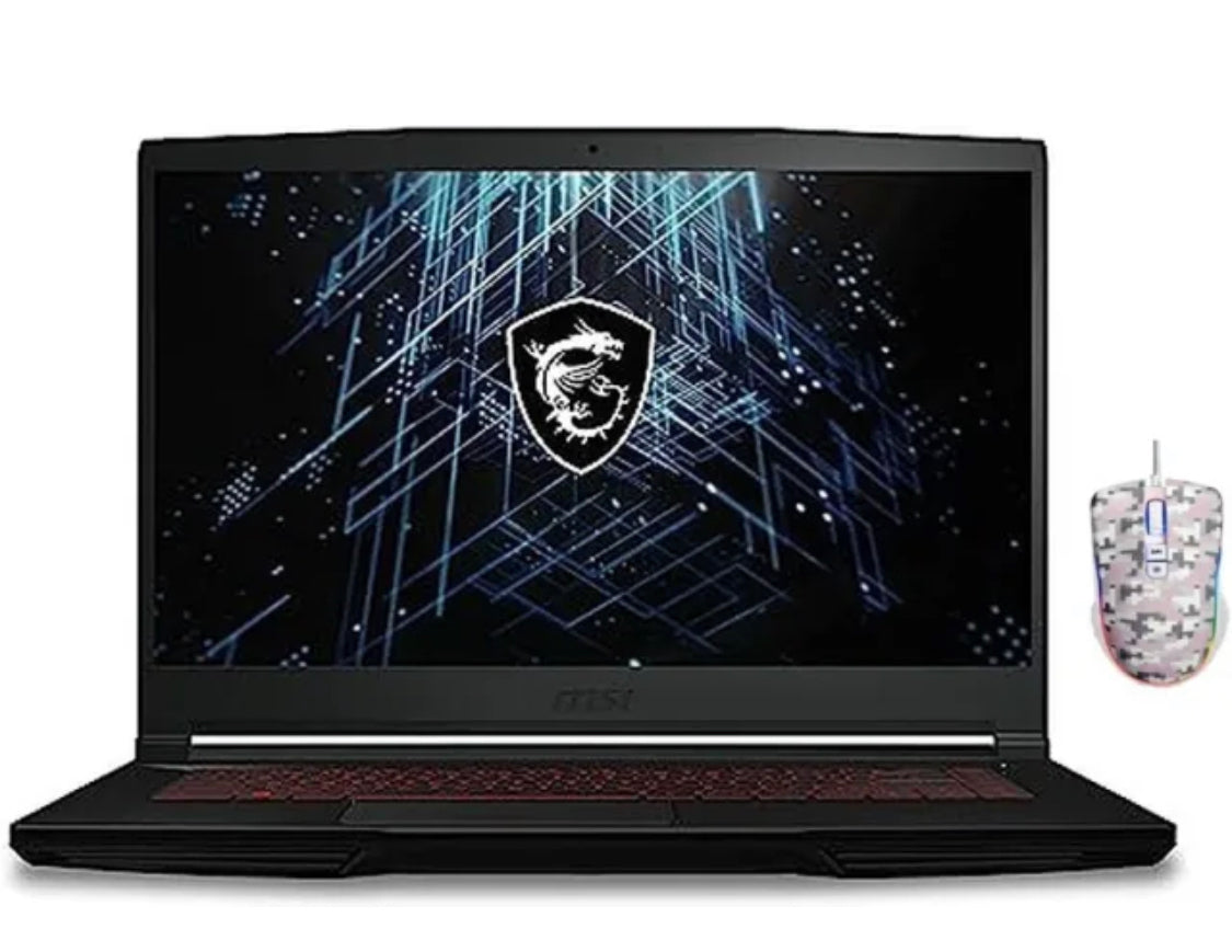 NEW MSI 15.6’’ FHD NVIDIA GTX 1650 Intel i5-11400H 256GB SSD 8GB Gaming Laptop