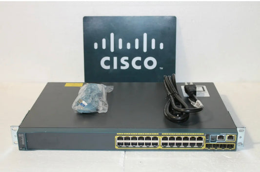 Cisco WS-C2960S-24TS-L 24 Port Managed 10/100/1000 Gigabit Switch