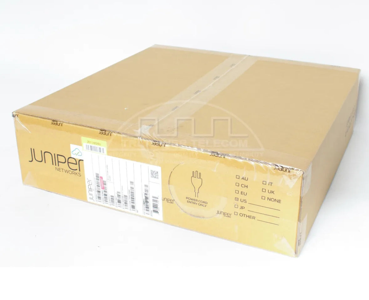 NEW EX3400-24T, JUNIPER EX3400 24-port 10/100/1000BASE-T with 4 SFP+ and 2 QSFP+ upl