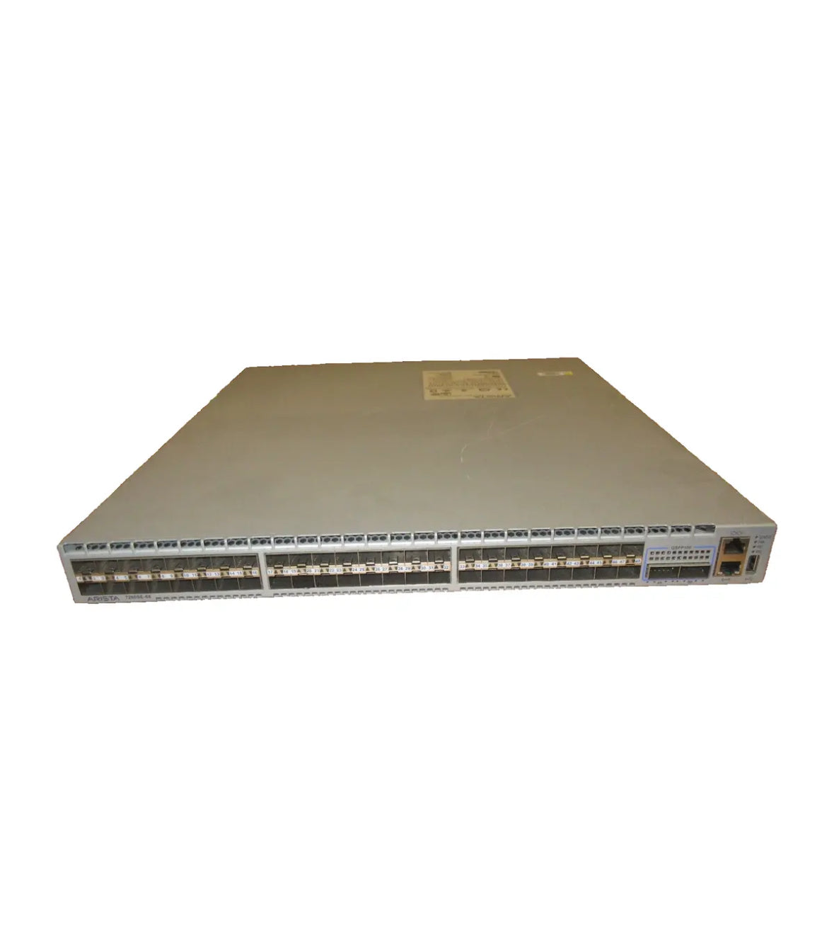 Arista DCS-7280SE-68-R 48x 10GbE SFP+ 2x 100GbE QSFP Switch Rear -to- Front