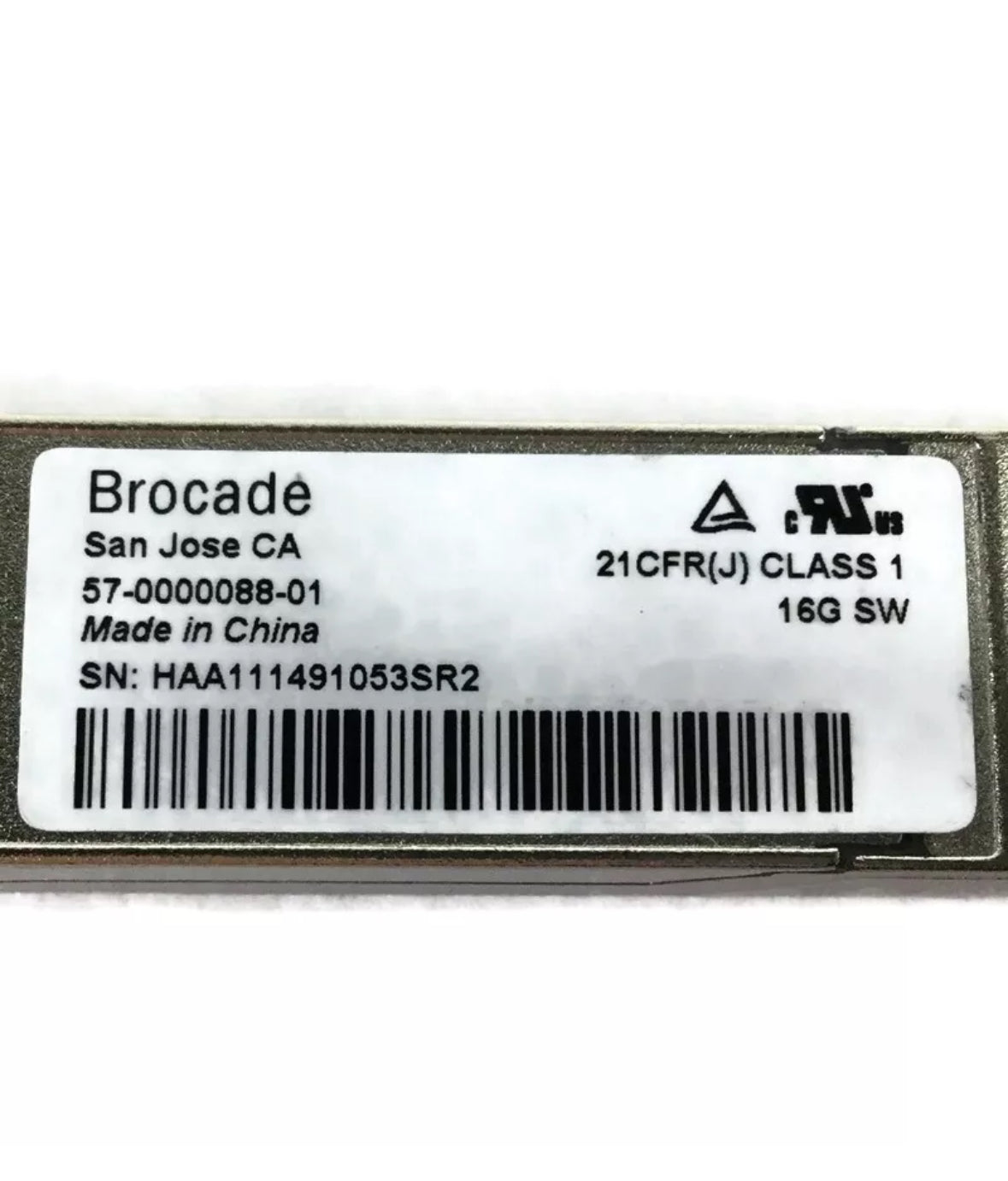 Brocade 57-0000088-01 16G SW 850nm FC Gbic SFP+ Transceivers XBR-000192