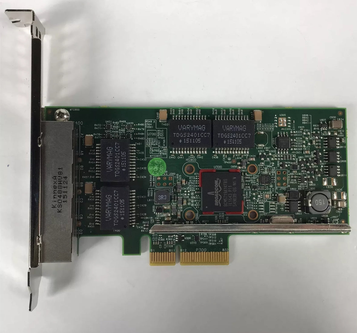 Dell HY7RM Broadcom 5719 Quad Port 1Gbps NIC Network Ethernet Adapter PCIe Card