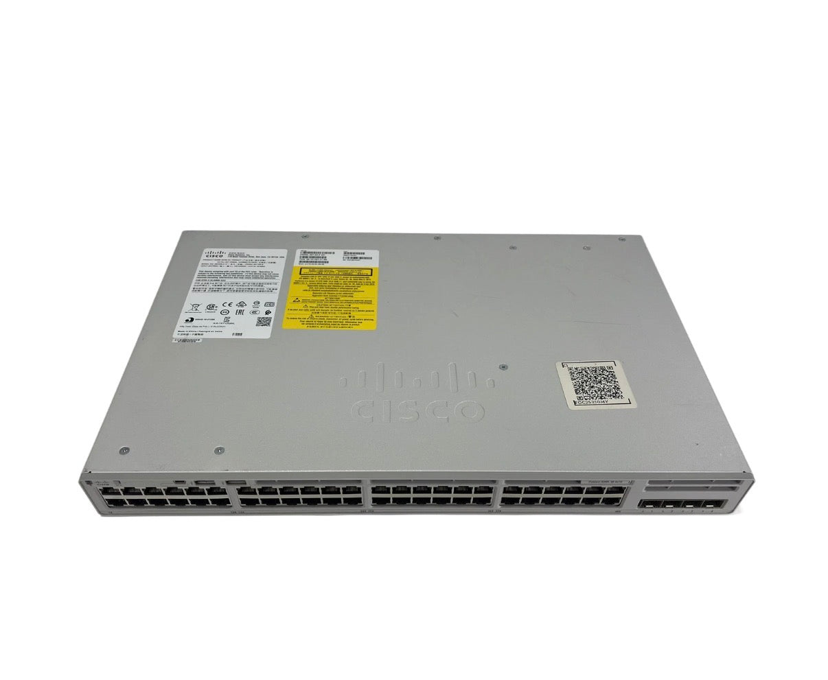 C9200L-48T-4G-E Cisco Catalyst 48 Port 4x1Gbe Uplink Switch w/2x AC Managed Ethernet switch